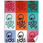 Skull Canvas 16  x 20  (Unframed) 15.75 x19.29  Canvas - 1