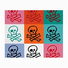 Skull Glasses Cloth (small, Two Sided)