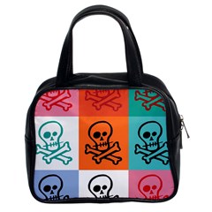 Skull Classic Handbag (two Sides) by Siebenhuehner