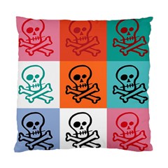 Skull Cushion Case (single Sided)  by Siebenhuehner