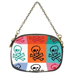 Skull Chain Purse (two Sided)  by Siebenhuehner