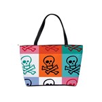 Skull Large Shoulder Bag Back