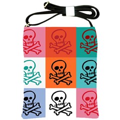 Skull Shoulder Sling Bag