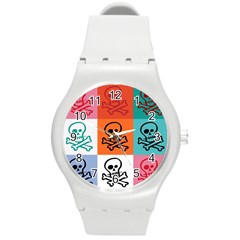 Skull Plastic Sport Watch (medium) by Siebenhuehner