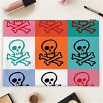 Skull Cosmetic Bag (XXL) Back