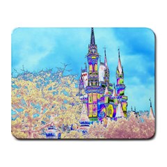 Castle For A Princess Small Mouse Pad (rectangle) by rokinronda