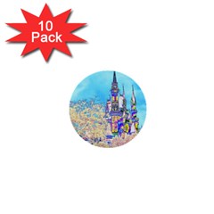 Castle For A Princess 1  Mini Button (10 Pack)