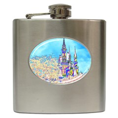 Castle For A Princess Hip Flask by rokinronda