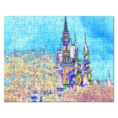 Castle For A Princess Jigsaw Puzzle (rectangle)