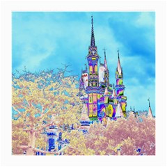 Castle For A Princess Glasses Cloth (medium, Two Sided)