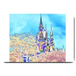 Castle for a Princess Large Door Mat 30 x20  Door Mat