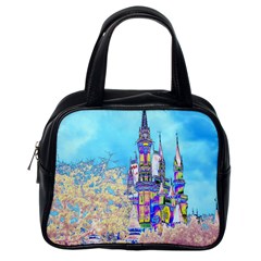 Castle For A Princess Classic Handbag (one Side) by rokinronda