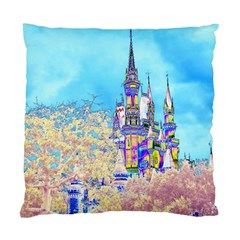 Castle For A Princess Cushion Case (single Sided)  by rokinronda