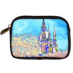 Castle For A Princess Digital Camera Leather Case by rokinronda