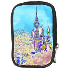 Castle For A Princess Compact Camera Leather Case by rokinronda