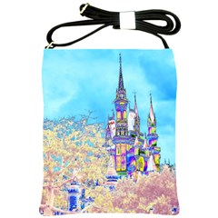 Castle For A Princess Shoulder Sling Bag by rokinronda