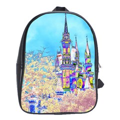 Castle For A Princess School Bag (xl)