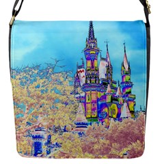 Castle For A Princess Flap Closure Messenger Bag (small) by rokinronda