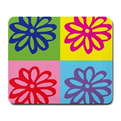 Flower Large Mouse Pad (rectangle) by Siebenhuehner