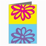 Flower Greeting Card (8 Pack) Left