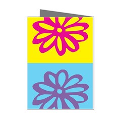 Flower Mini Greeting Card (8 Pack)