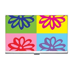 Flower Business Card Holder