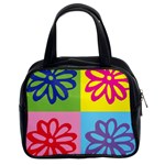 Flower Classic Handbag (Two Sides) Front