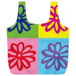 Flower Reusable Bag (XL) Front