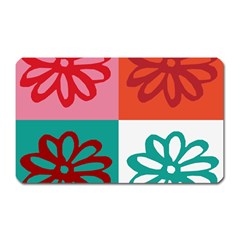 Flower Magnet (rectangular)