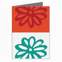 Flower Greeting Card by Siebenhuehner