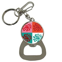 Flower Bottle Opener Key Chain by Siebenhuehner