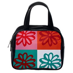 Flower Classic Handbag (one Side) by Siebenhuehner