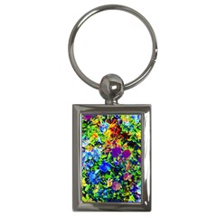 The Neon Garden Key Chain (rectangle)