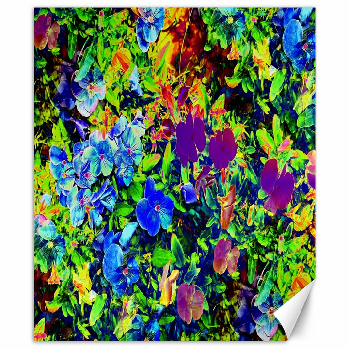 The Neon Garden Canvas 8  x 10  (Unframed)