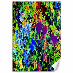 The Neon Garden Canvas 12  X 18  (unframed)