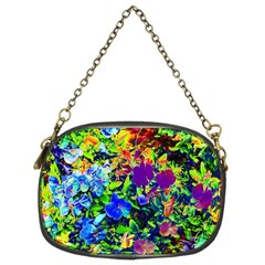 The Neon Garden Chain Purse (two Sided) 