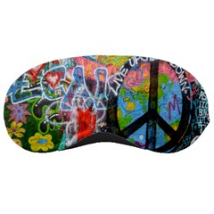 Prague Graffiti Sleeping Mask