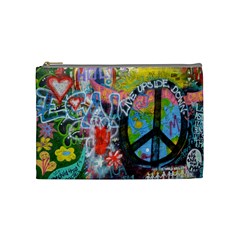 Prague Graffiti Cosmetic Bag (medium)