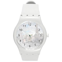 Eiffel Tower Paris Plastic Sport Watch (medium)