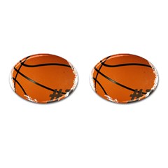 #1 Basketball  Cufflinks (oval) by uniquedesignsbycassie