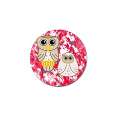 Two Owls Golf Ball Marker 4 Pack