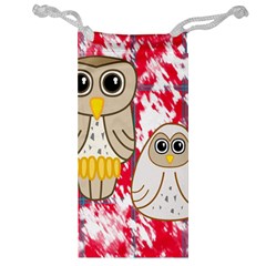 Two Owls Jewelry Bag