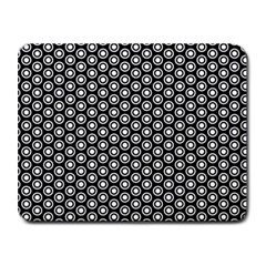 Groovy Circles Small Mouse Pad (rectangle) by StuffOrSomething