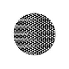 Groovy Circles Magnet 3  (round) by StuffOrSomething