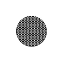 Groovy Circles Golf Ball Marker