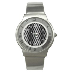 Groovy Circles Stainless Steel Watch (slim) by StuffOrSomething