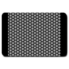 Groovy Circles Large Door Mat