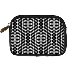 Groovy Circles Digital Camera Leather Case