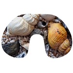 Beach Treasures Travel Neck Pillow Front