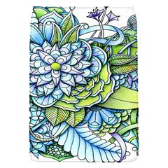 Peaceful Flower Garden Removable Flap Cover (small) by Zandiepants